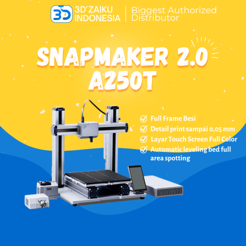 Original Snapmaker 2.0 A250 3 in 1 Large 3D Printer CNC and Laser